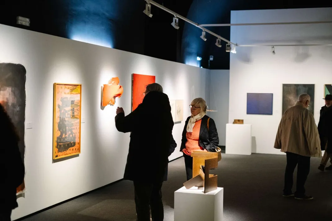 Inauguració 120 artistes. Fons d'art de la Fundació Valvi | © Jan Padilla Inauguració 120 artistes. Fons d'art de la Fundació Valvi | © Jan Padilla