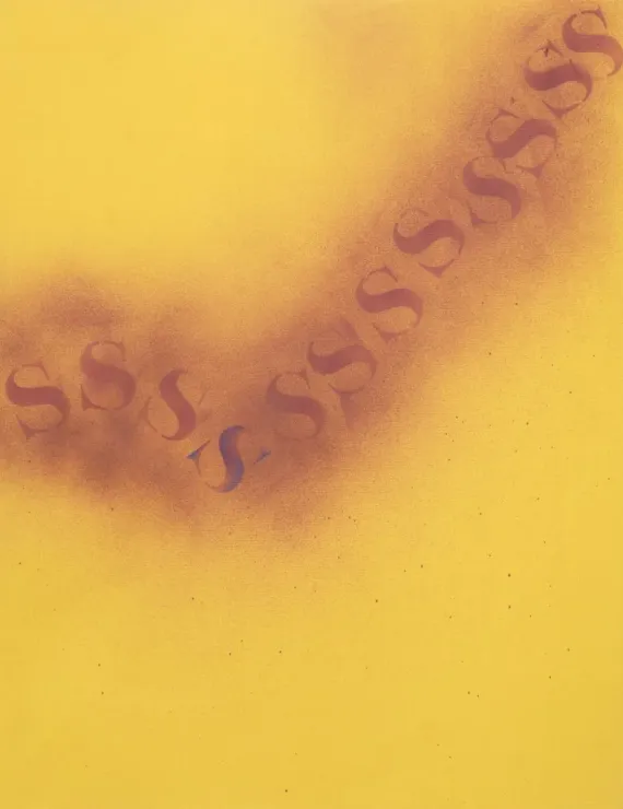 Sense títol (sèrie papers grocs). S, 1987 | © Bep Marquès Sense títol (sèrie papers grocs). S, 1987 | © Bep Marquès
