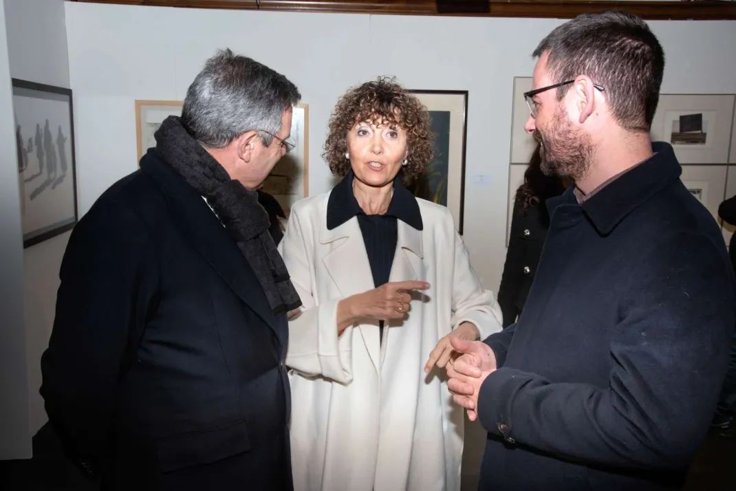 Inauguració 120 artistes. Fons d'art de la Fundació Valvi | © Claudi Valentí Inauguració 120 artistes. Fons d'art de la Fundació Valvi | © Claudi Valentí