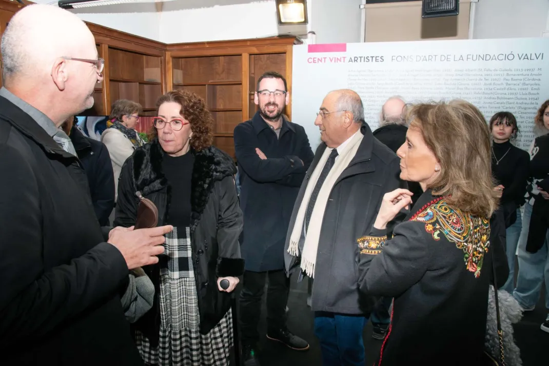 Inauguració 120 artistes. Fons d'art de la Fundació Valvi | © Claudi Valentí Inauguració 120 artistes. Fons d'art de la Fundació Valvi | © Claudi Valentí