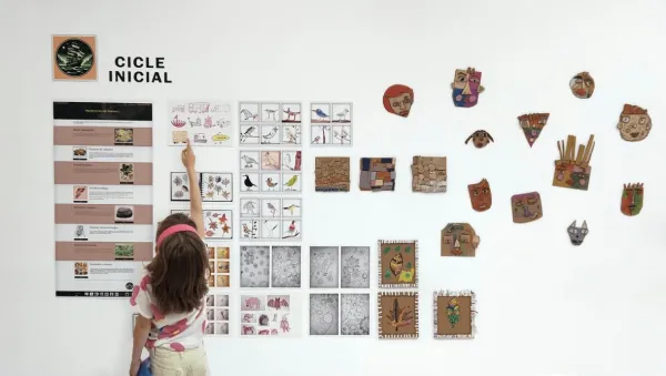 La fàbrica d'imatges. Art i Escola I | © Jordi Serra La fàbrica d'imatges. Art i Escola I | © Jordi Serra